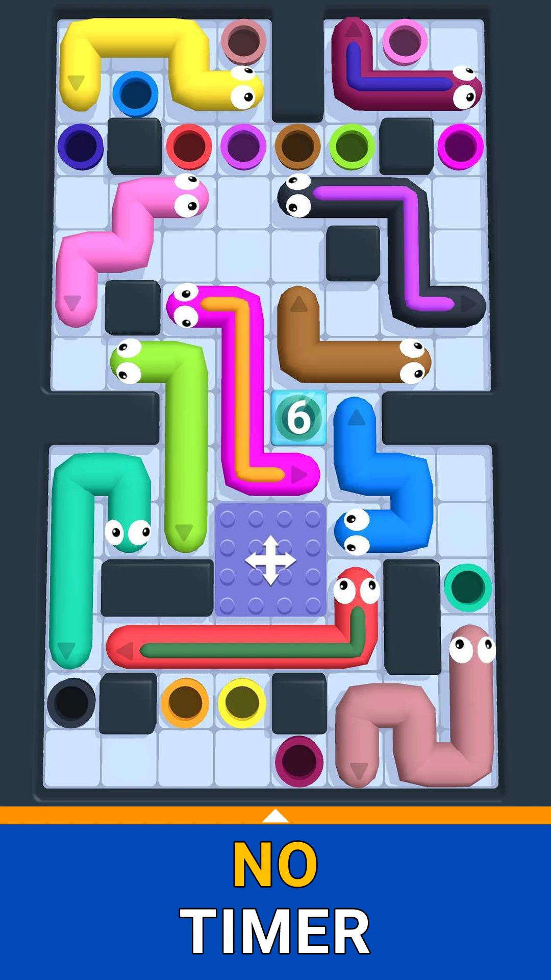 Worm Hole: Color Puzzle screenshot