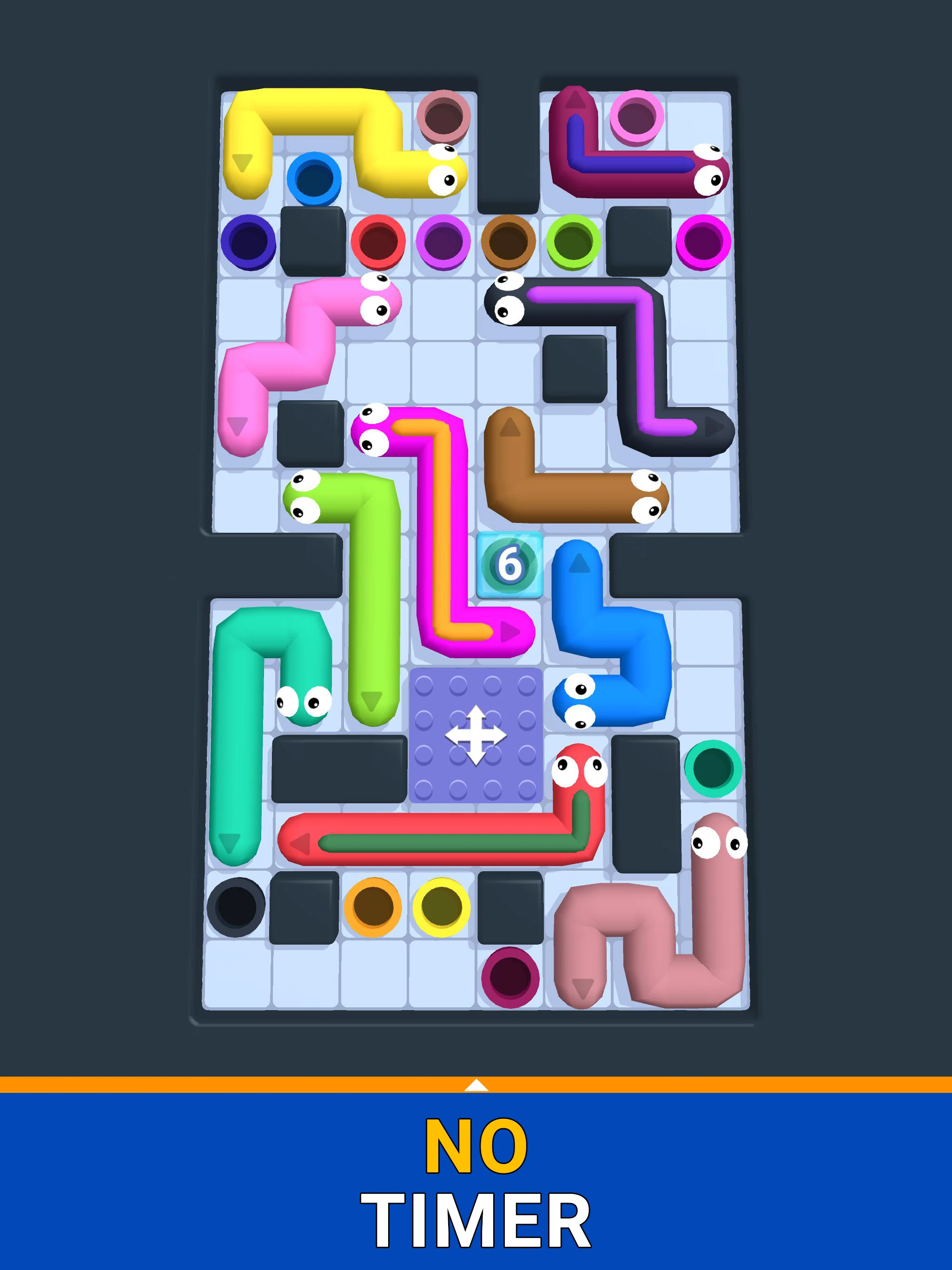 Worm Hole: Color Puzzle screenshot